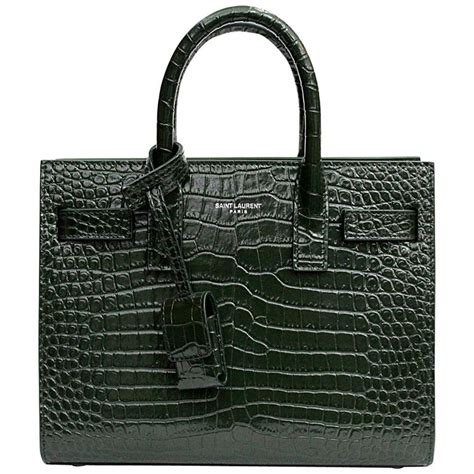 ysl sac de jour mini green